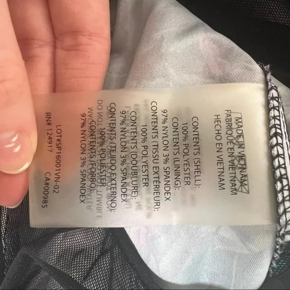 Onia Men's 36 Calder 7.5” Floral Lined Swim Trunks Hybrid Green Purple - Picture 6 of 7